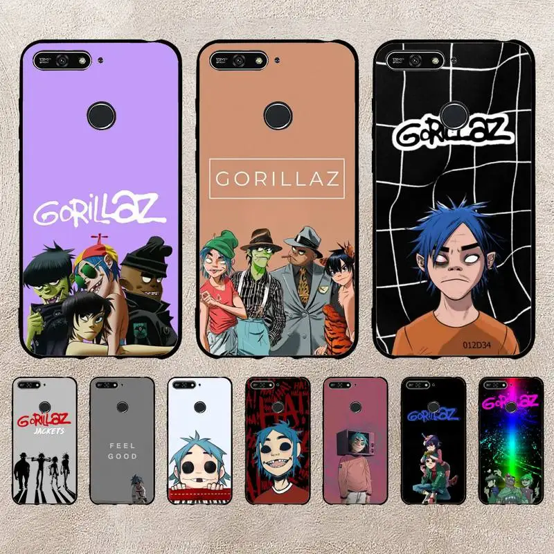 

Gorillaz Cartoon Phone Case For Xiaomi 11 10 12Spro A2 A2lite A1 9 9SE 8Lite 8explorer F1 Poco 12S Ultra Cove