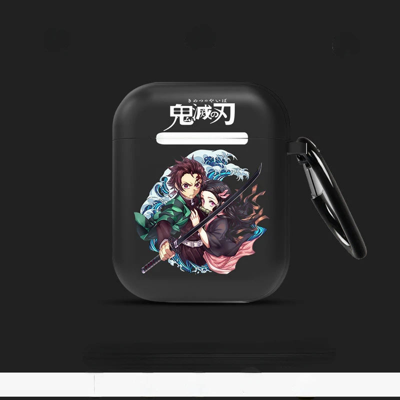 

Animation Demon Slayer for Airplads 1/2/pro3 Bluetooth Protective Cover Cartoon Animation Silicone Frosted Shell
