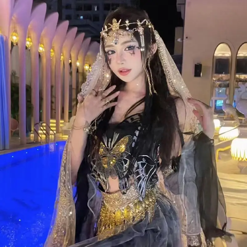 Новинка экзотические китайские элементы элегантный костюм сказочного танца в