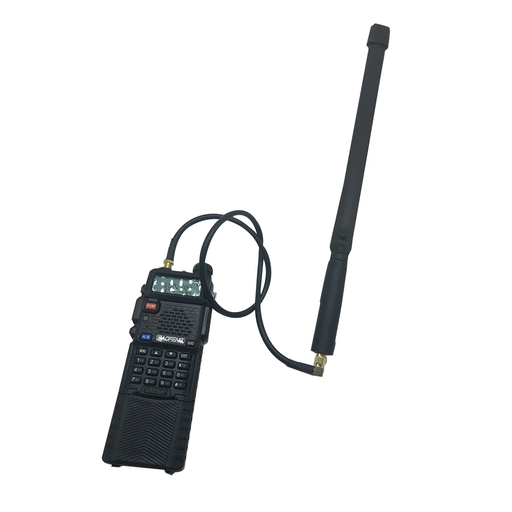 

Замена для Baofeng UV-5R UV-82 UV-9R AR-152 рация антенна ABBREE AR-148 SMA-Женский коаксиальный Удлинительный кабель