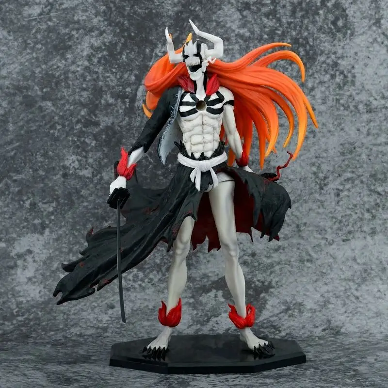 

34cm Bleach Ichigo Figure Hollow Kurosaki Ichigo Figure Action PVC Statue Figurine Model Doll Collection Model Toys Gift