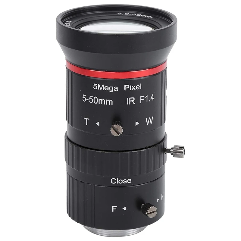 

Security Camera Lens Durable Camera Lens Stable Performance 5MP Lens FL5‑50Mm Zoom CMOS/ CCD SDI CVI Camera Lens