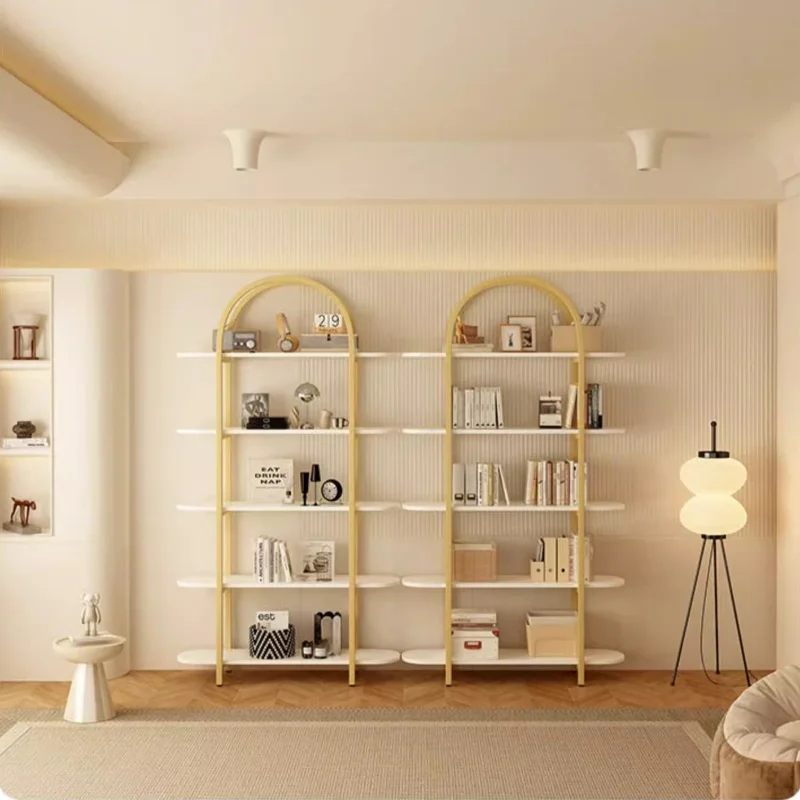 Современная мебель для гостиной дома металлические стеллажи книжные полки