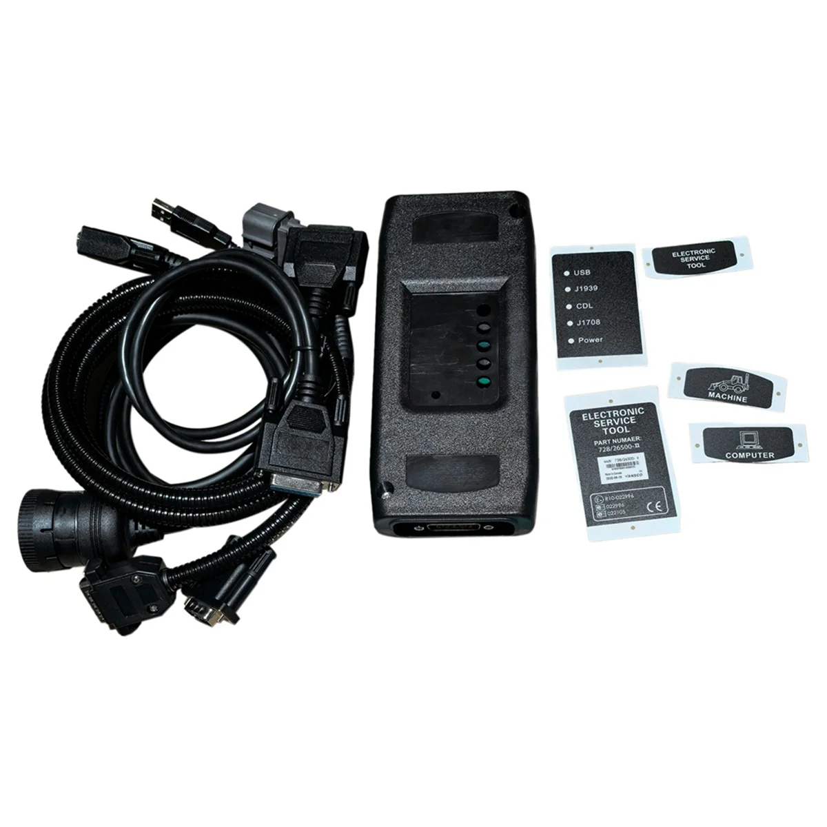 Для экскаватора JCB DLA с интерфейсом электронного обслуживания Master 4 J1708 главный