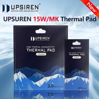 upsiren graphics card cooling 15wmk thermal pad heat dissipation silicone pad cpugpu graphics card thermal pad motherboard