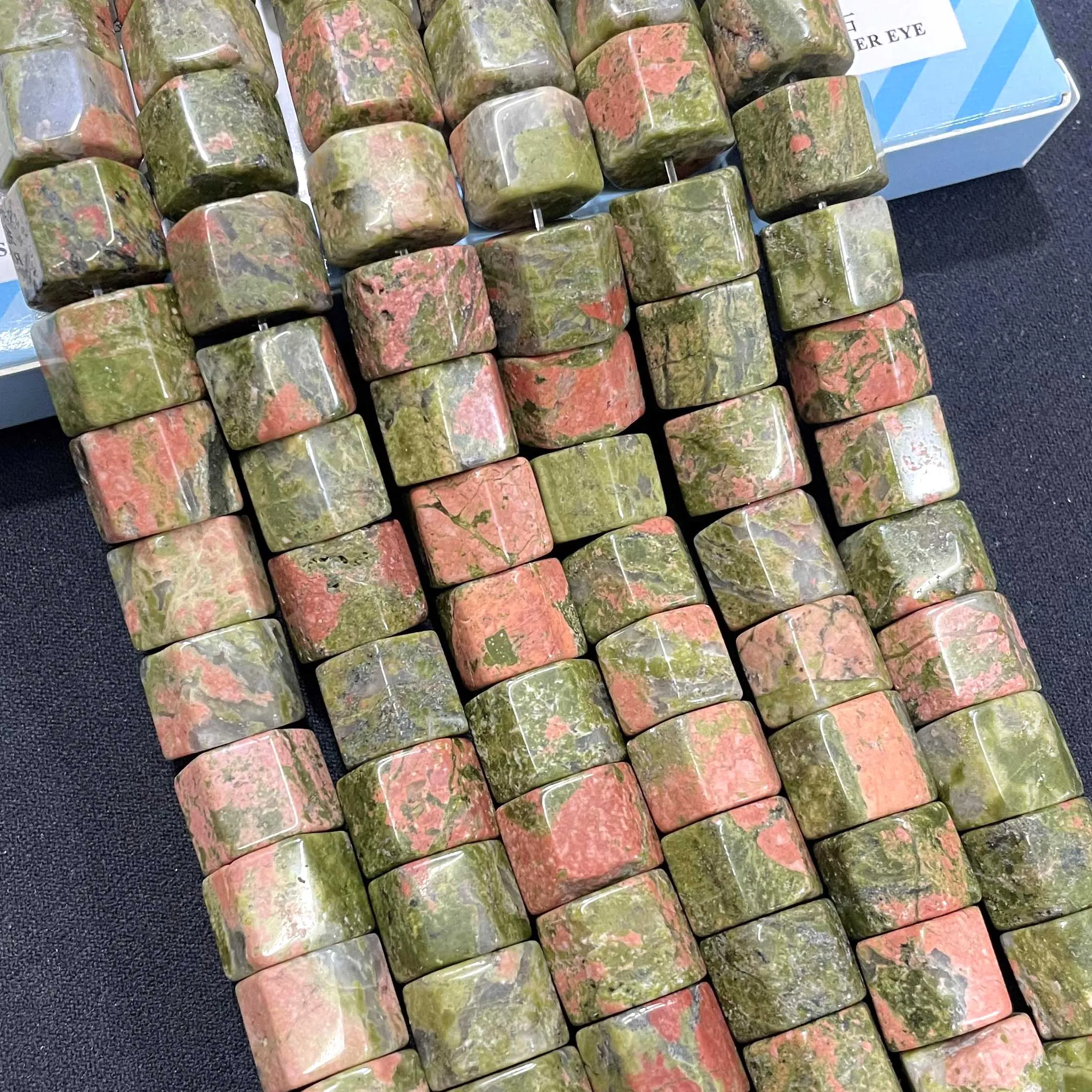 Натуральный камень 10*14 мм плоский цилиндр Агаты тигровый глаз розы кварцевые