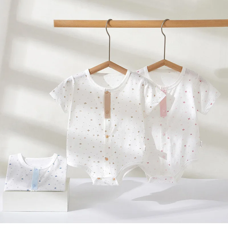 Детский летний комбинезон с запахом