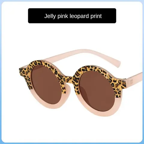 Модные детские солнцезащитные очки, милые розовые солнцезащитные очки с кошачьими ушками, Мультяшные очки, детские очки для девочек, красные, черные круглые детские очки