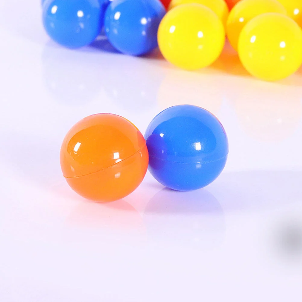 

50 Pcs Seamless Ball Lottery Balls Children Toys Portable Game Home Party Sphere Small Can Be Opened