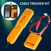 professional cable finder tone generator probe tracker wire network tester tracer kit electrical instrument tools set
