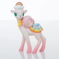 magical weather series blind box unicorn kawaii toy anime doll accessorie cute model doll collection creative desktop decoration