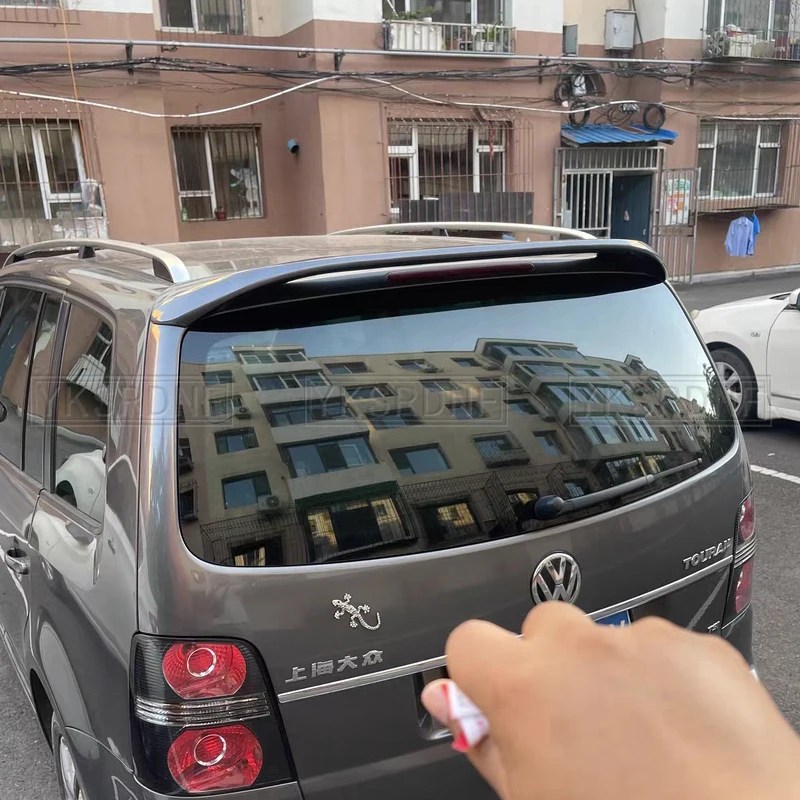 Спойлер для Touran 2009-2014 Volkswagen спойлер высокого качества из АБС-пластика цветной