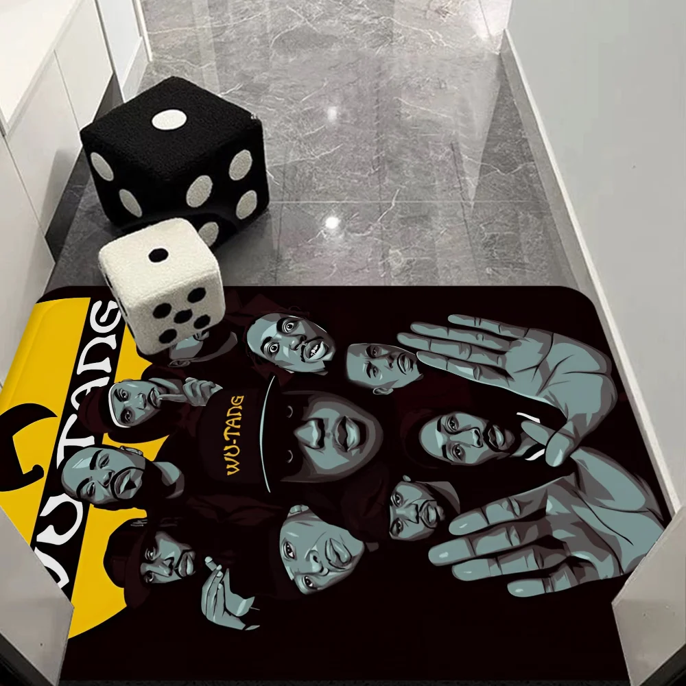 Кухонный коврик WU TANG CLAN Band дешевый противоскользящий современный для гостиной