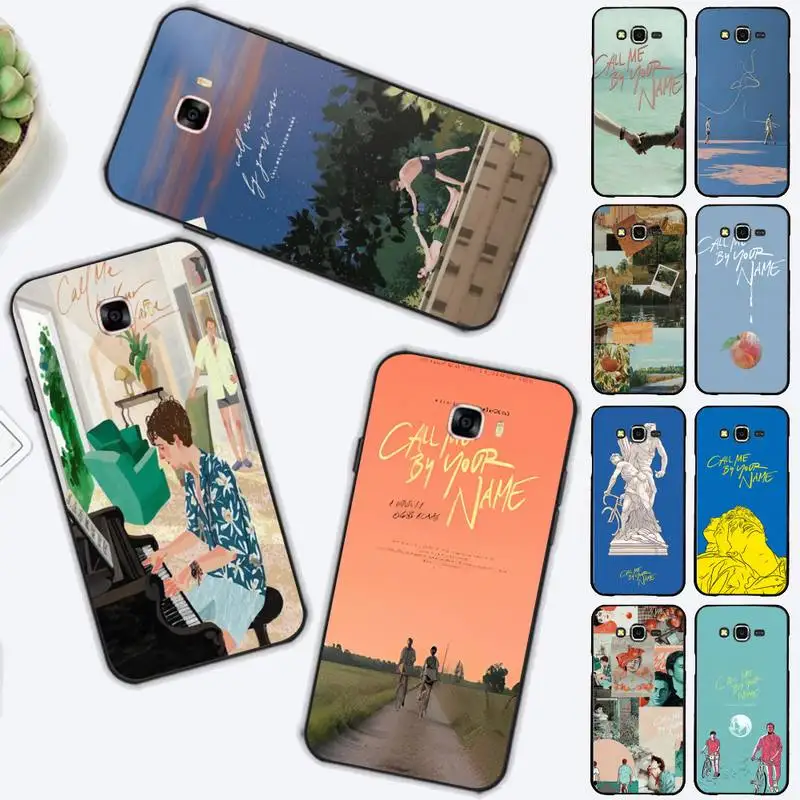 

Vintage Leaves Flower Phone Case for Samsung J 2 3 4 5 6 7 8 prime plus 2018 2017 2016 core