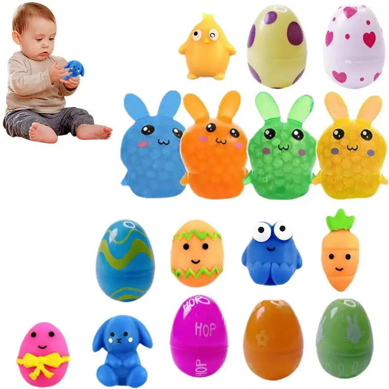

Toys Mystery Advent Calendar Surprise Easter Bonus Box Antistress Simple Novelty Children Adult Soft Stress Ball Gifts