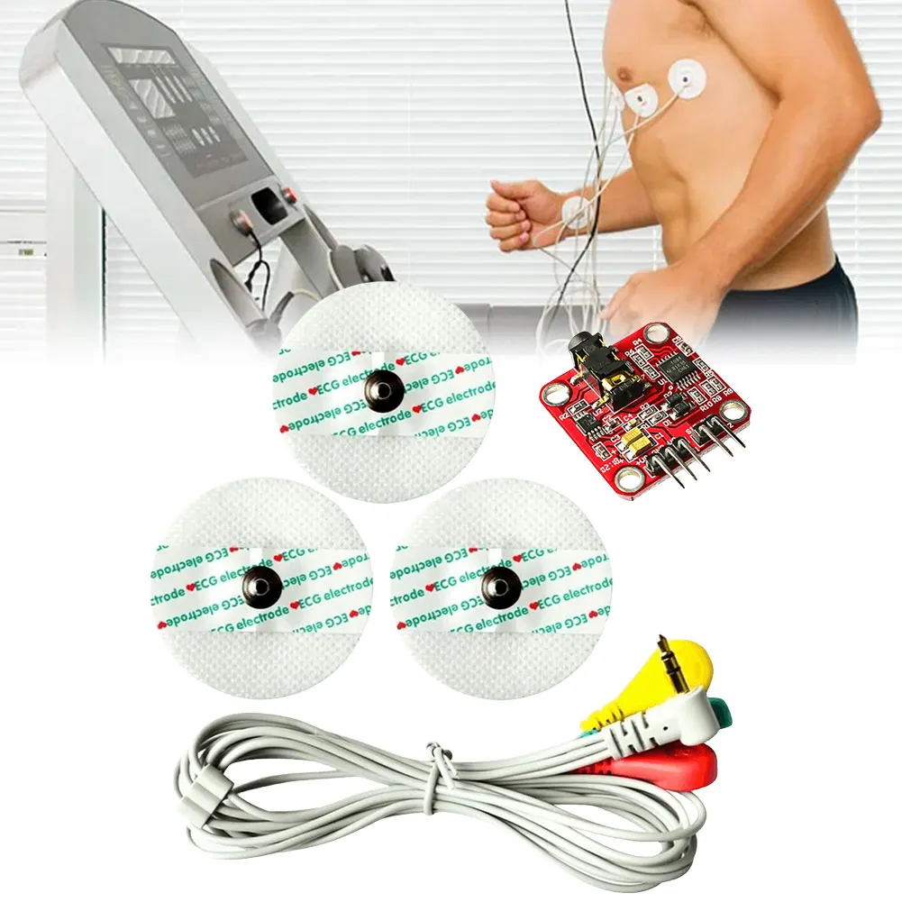 

Detects Muscle Activity Development Board 3.3-5V EMG Raw Signal Collection Development Kit for Muscle Activity