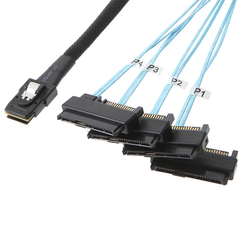 Кабель Mini-SAS — SAS QinMSY 4x SFF-8482