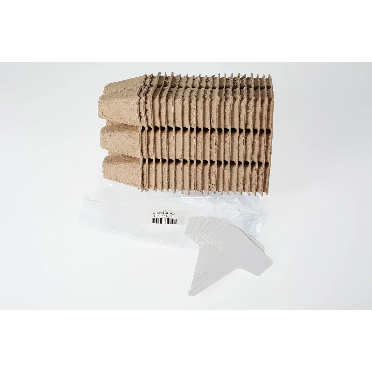 

20Pcs Seedling Starter Trays Biodegradable Eco-Friendly Paper Pulp Propagation Nursery Cup Breathable Plant Seedling Pots with