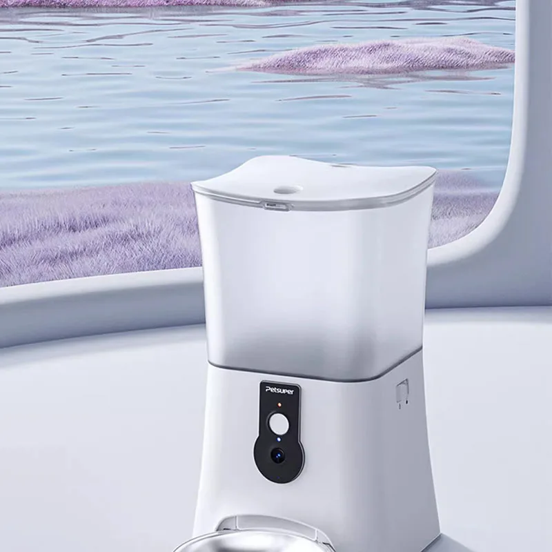 

Pet Automatic Water Dispenser Video Automatic Feeder Cat Food Bowl Intelligent Timing Dog Food Feeder Small Animal Supplies