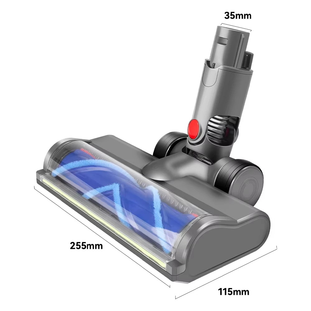 

Щетка с прямым приводом E.LUO для Dyson V10 V7 V8 V11 V15 SV10 SV12 SV14