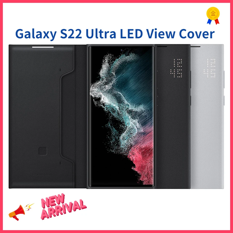 

Original Samsung Galaxy S22 Ultra LED View Cover SM-S908B, SM-S908B/DS S22Ultra LED View Cover