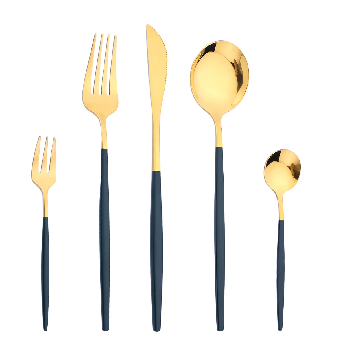 

4 шт., набор столовых приборов из нержавеющей стали