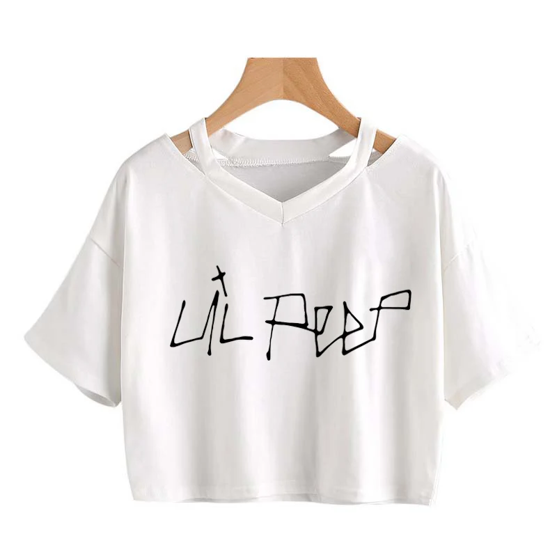 Женская футболка в стиле панк/готика укороченный топ хип-хоп с принтом Love Will Tear Us