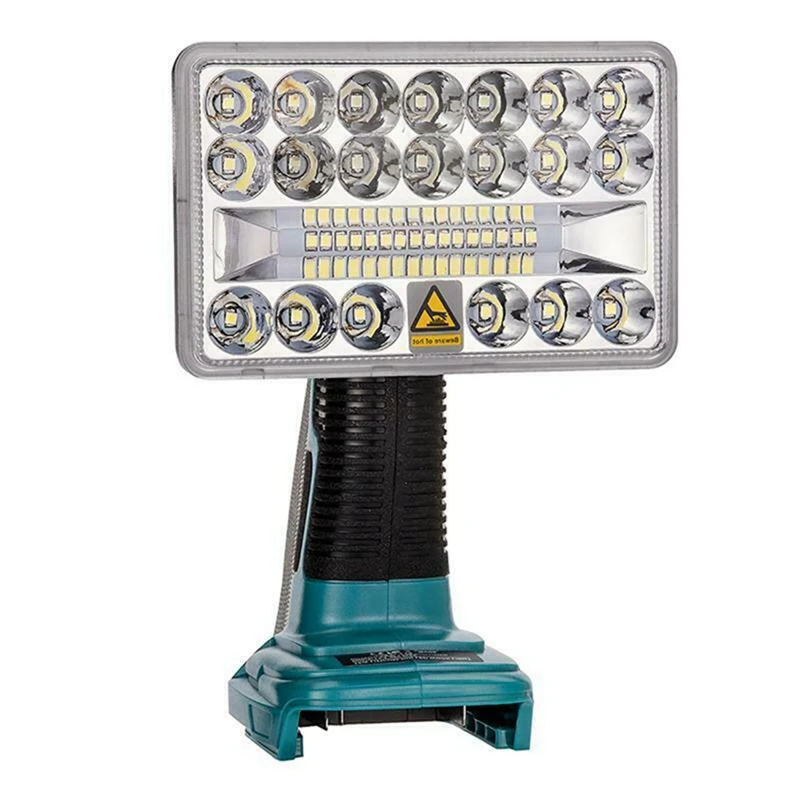 

18V LED Flashlight Outdoors Spotlight Light for Makita BL1430 BL1830 Cordless