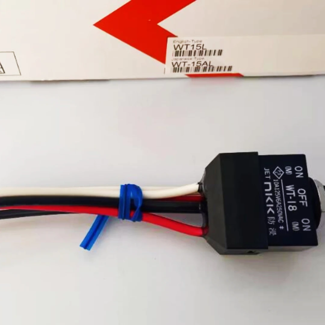 2 шт./лот WT19l WT-19AL трехскоростной односторонний самовозвратный водонепроницаемый выключатель с однополюсным двойным переключателем.