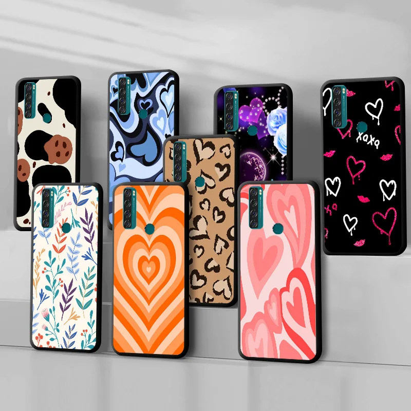 Чехол для TCL 20 Pro 5G SE мягкий чехол телефона Slilcone Мультяшные милые Чехлы tcl 20pro 20SE 20se