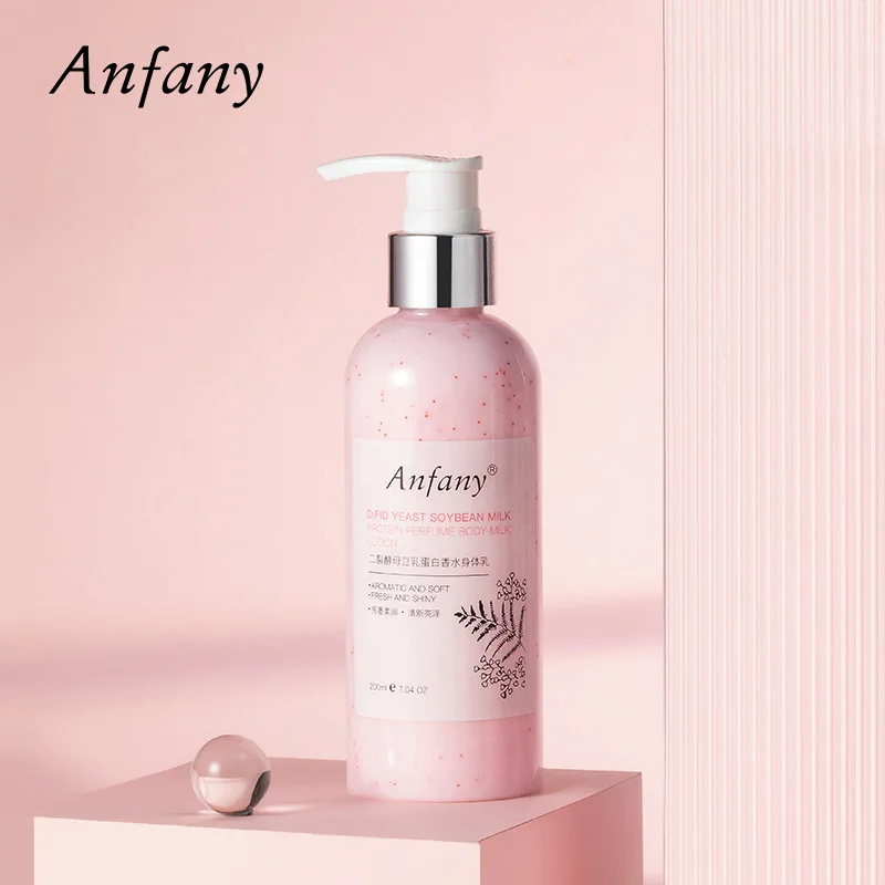 Anfany 200ml Nile Garden Scent Body Lotion Moisturizing and Hydrating Niacinamide Moisturizing Body Lotion Free Shipping