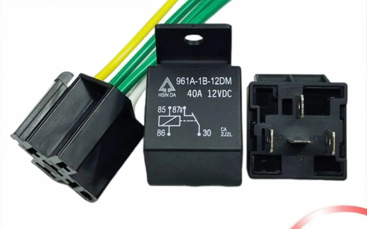 5 шт. 961A-1B-12DM 12 В постоянного тока 40 А 4-контактное реле GPS для резки масла JD1915