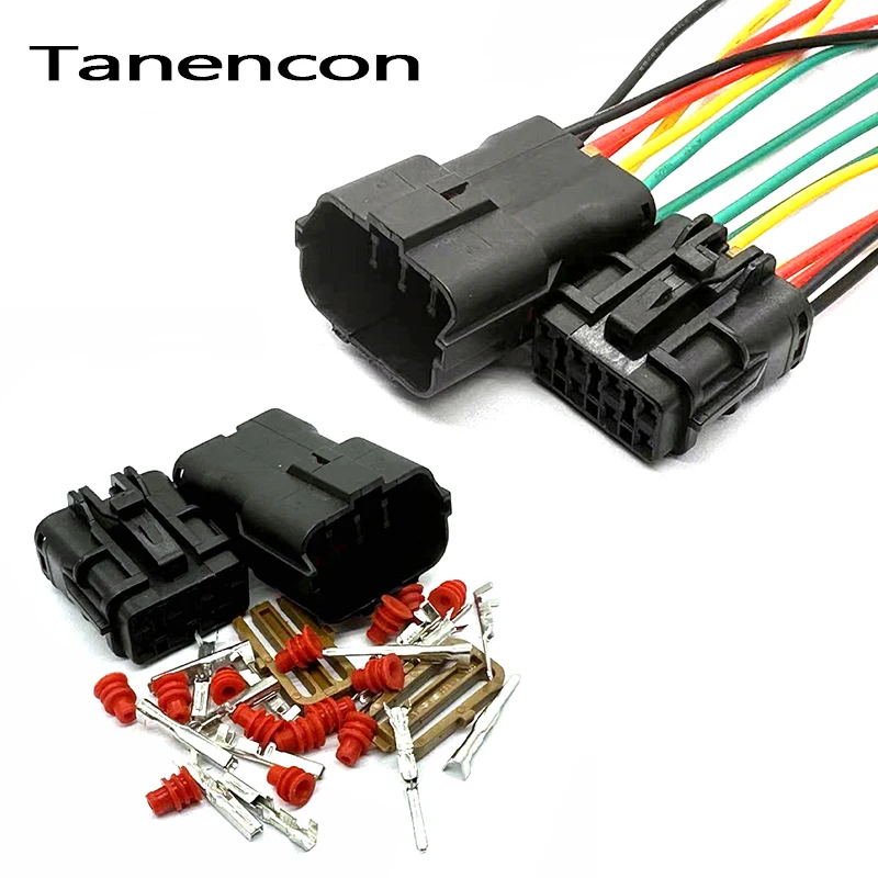 

1 Set 8 Pin Automobile Fuel Pump Harness Plug Car Fuel Tank Jet Connector for Modern MG640341-5 MG610339-5