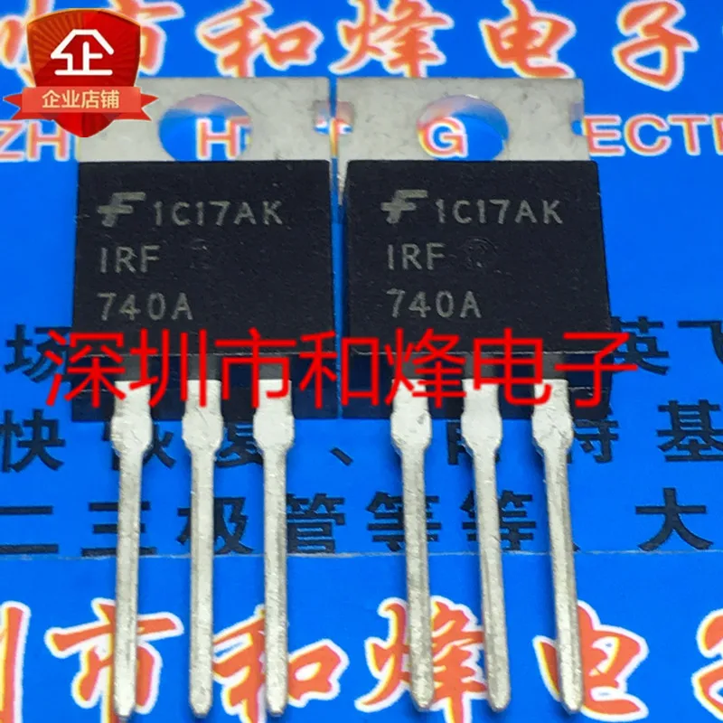 

30 шт. Оригинальный Новый IRF740A TO-220 400V 10A