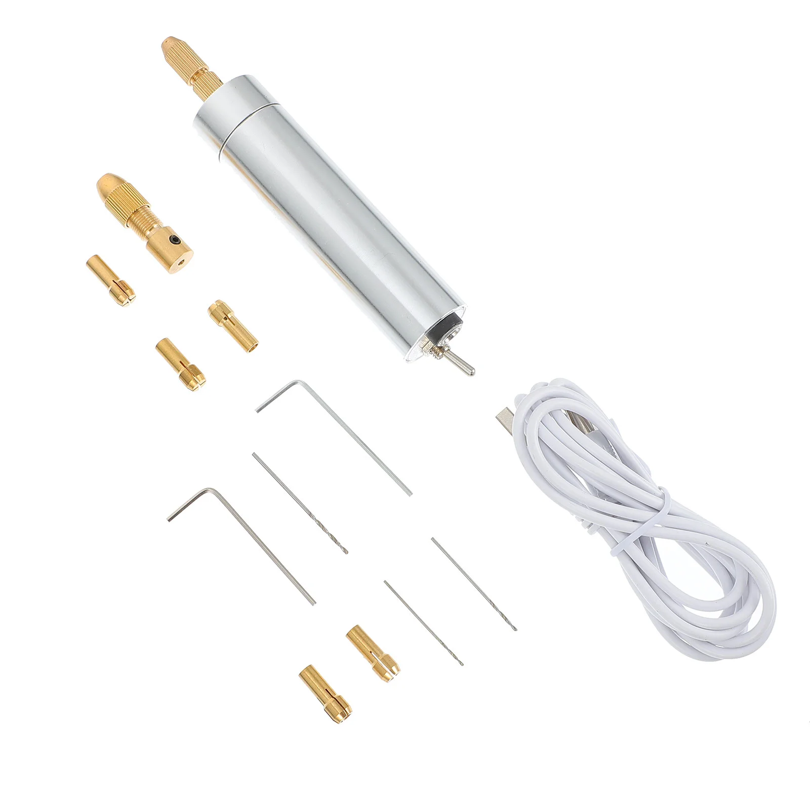 

1 Set Electric Polishing Tool Electric Drilling Tool Mini Electric Grinder