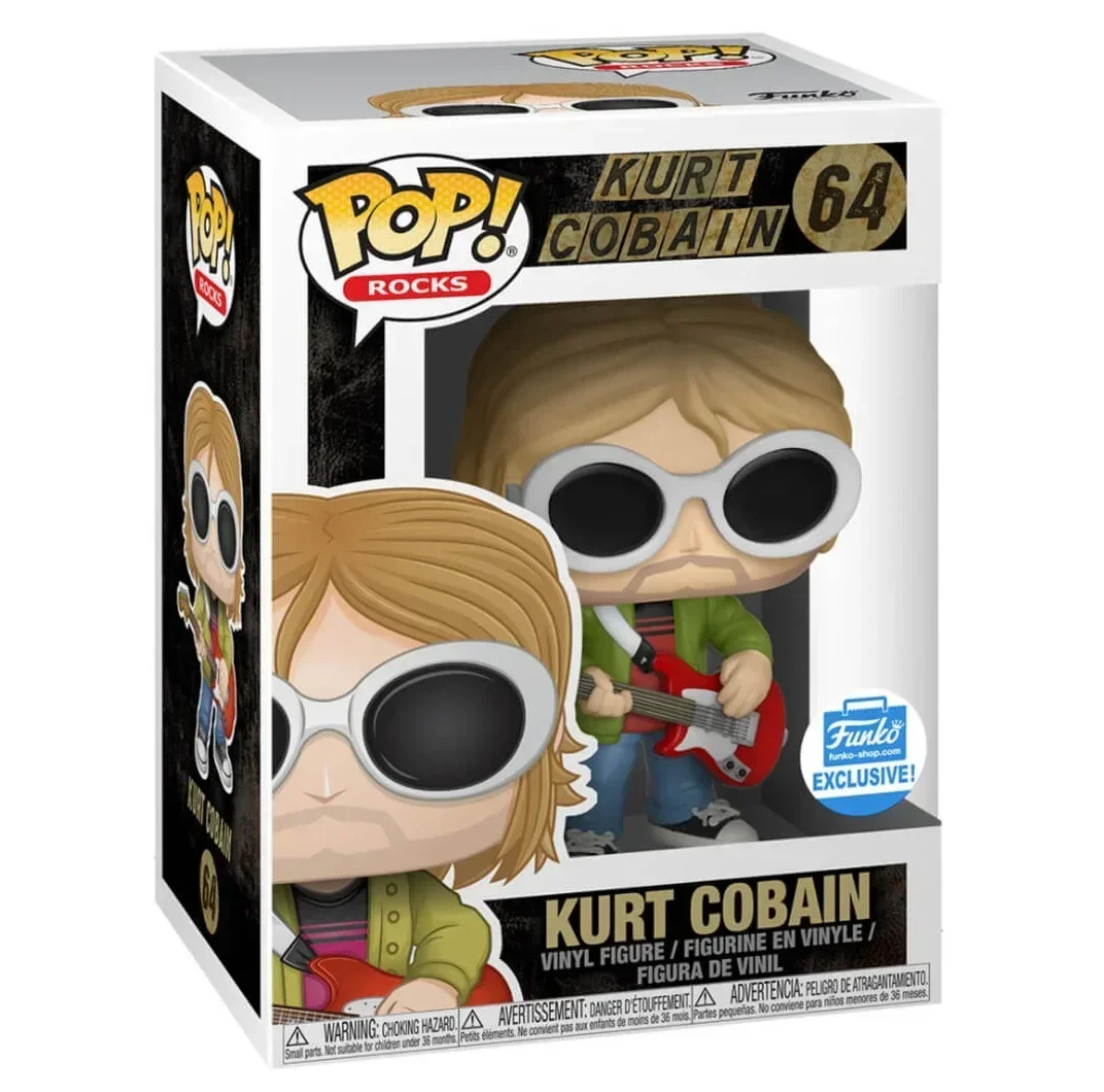 Funko POP Freddy как KURT COBAIN 2018 SDCC # SE 64 65 66 67 Виниловая фигурка Comic Con ограниченная серия