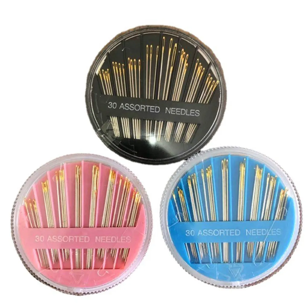 

30 шт., бытовые швейные иглы из нержавеющей стали