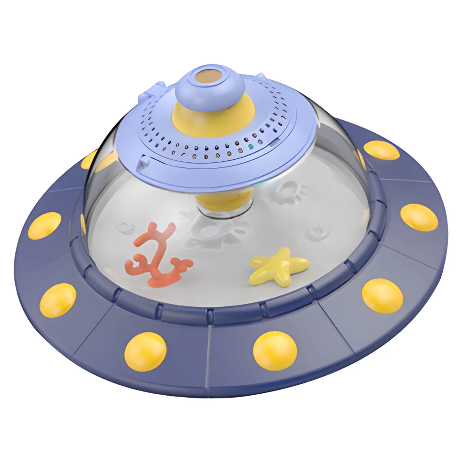 

Insect Magnifier Toy UFO Critter Magnifier Toy UFO Critter Viewer Toy Early Education Toys With Concealed Handle Clear Close