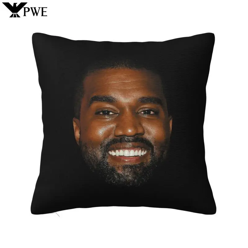

Чехол для подушки Kanye West Meme 50x50 см, милая мягкая декоративная подушка, для автомобиля, дивана, наволочка из полиэстера на молнии