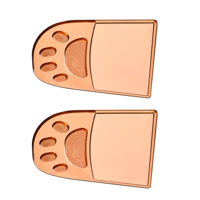 

2pcs Cat Paw Toilet Seat Lifter No Touch Toilet Seat Cover Handles Plastic Toilet Seat Cover Lifter With Sponge Adhesive