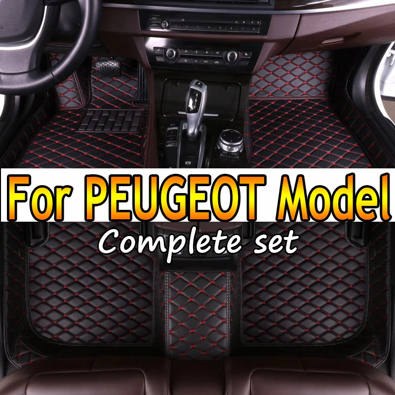 

Car Floor Mats For PEUGEOT 406 407 408 508 508SW 607 2008 3008 GT Line 4007 4008 5008 Car Accessories