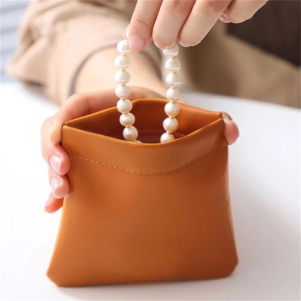 Сумка-Органайзер из искусственной кожи на шнурке для хранения аксессуаров