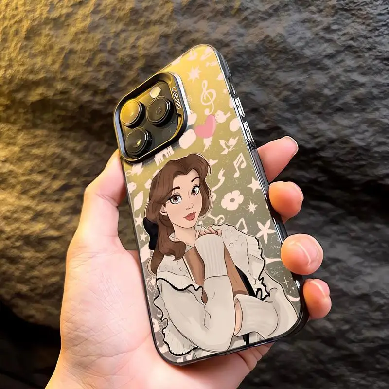 Чехлы для телефонов Apple iphone 14 pro max чехол 15pro 16 13 11Pro 16plus 12pro мягкий Принцесса Диснея