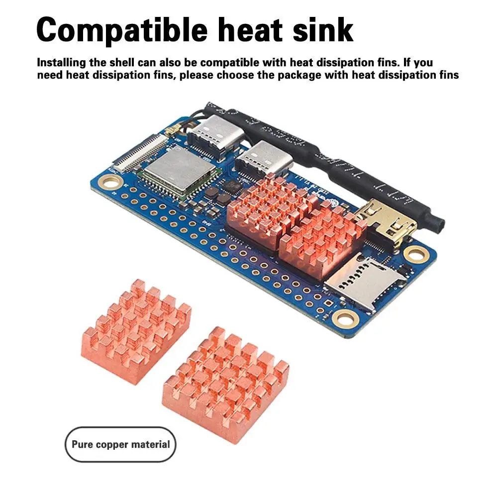 Прозрачный акриловый корпус для Orange Pi Zero 2 Вт