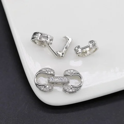 LIJIEMEI Позолоченные медные фурнитуры для украшений