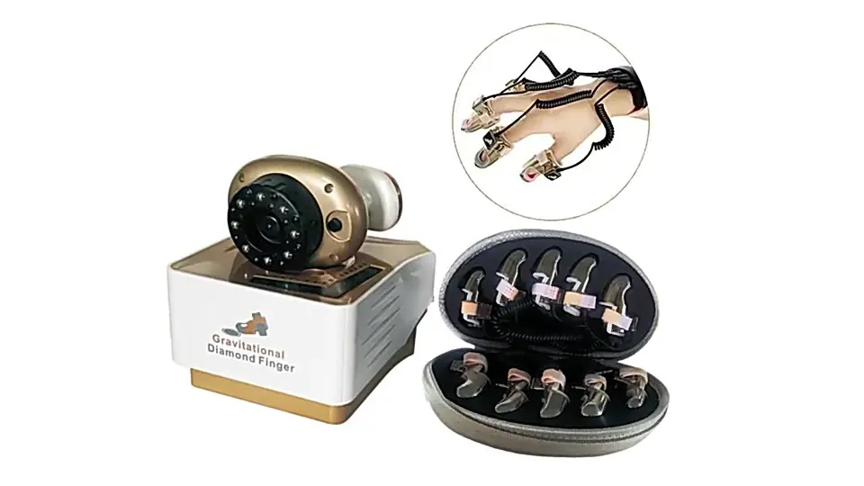 

Golden Finger Wrinkle Remover Ice Golden Finger Glow Skin Facial Machine
