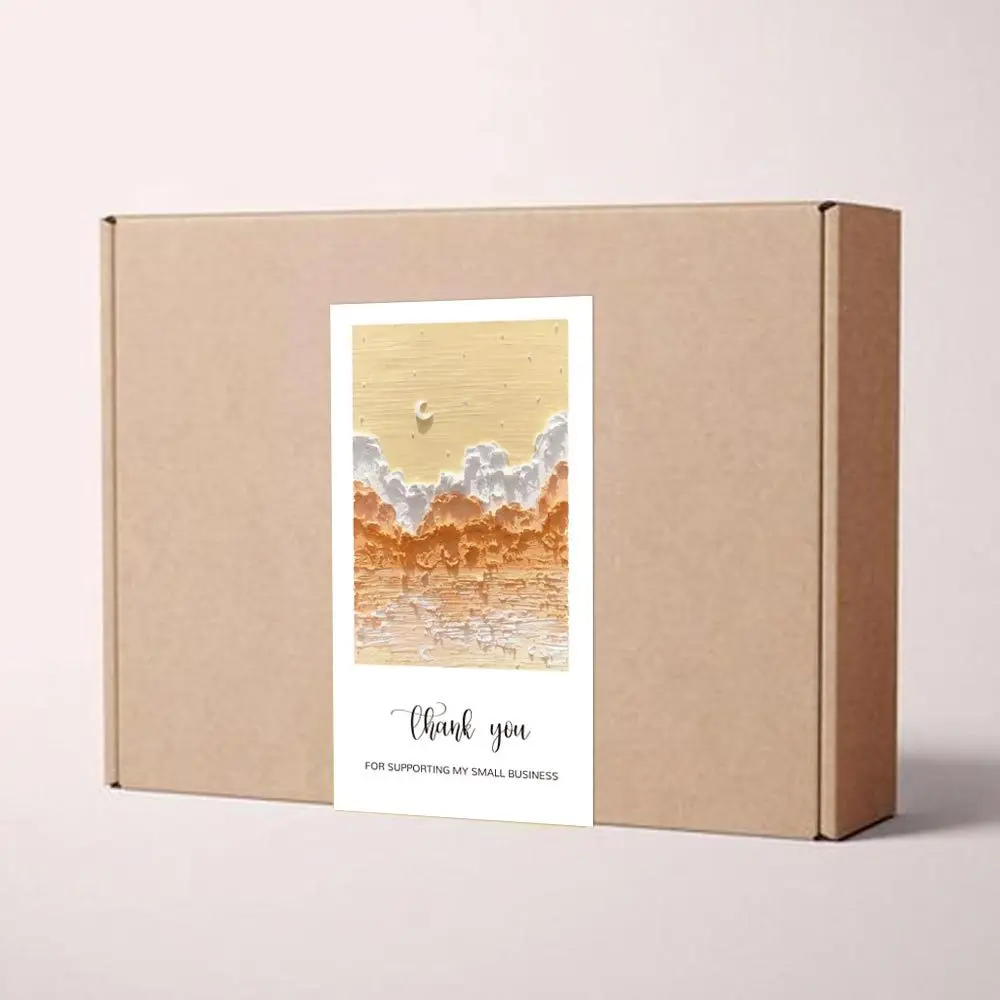 Рисунок 5 - прямоугольные наклейки «спасиб