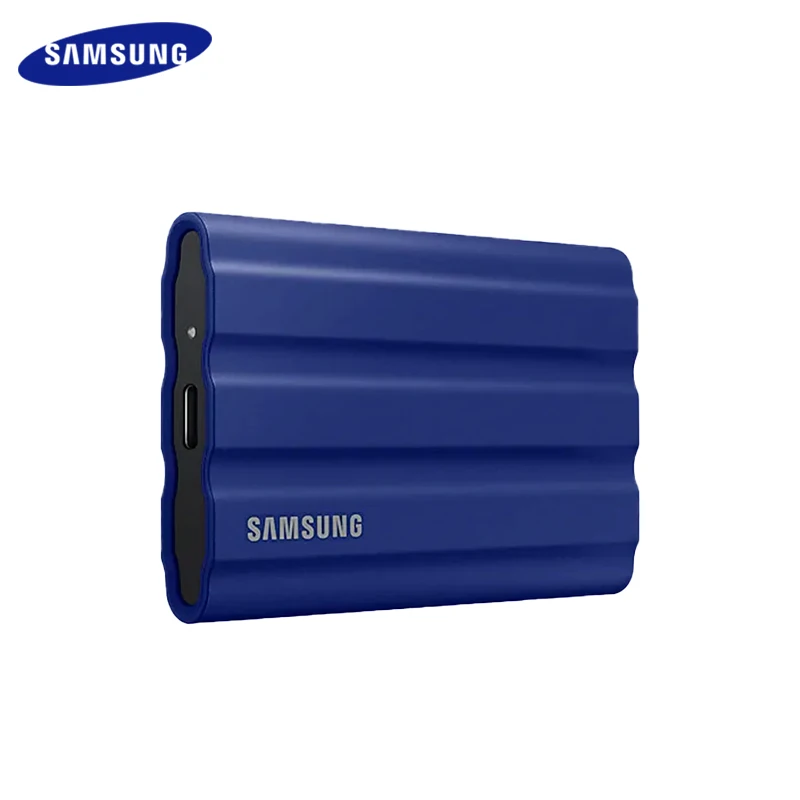 Портативный SSD-накопитель Samsung T7 экран на ТБ высокоскоростной внешний жесткий