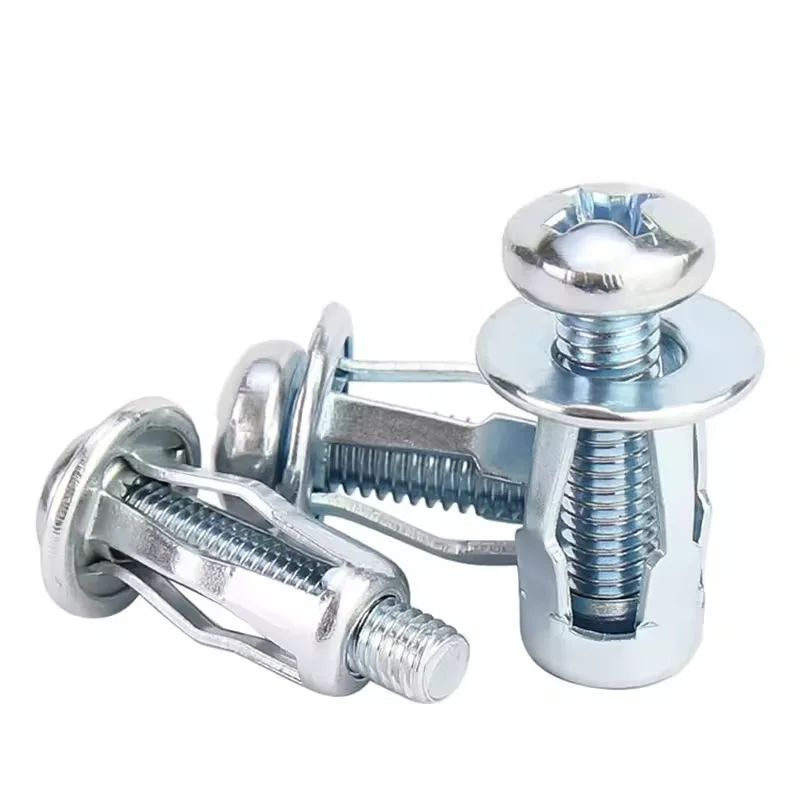 50 шт. M4 M5 M6 Лепестковые заклепки гайка болт автомобильный металлический винт для