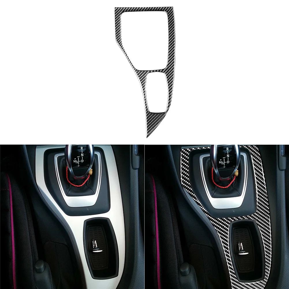 

Car Gear Shift Panel Cover Stickers with Incense Piece for BMW E84 X1 2011-2015 Car Interior Accessories